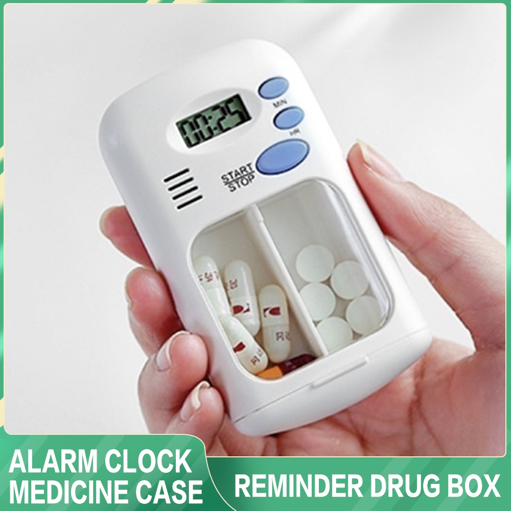 Medicine Cabinet Lock - Kotak pil elektronik Mini portabel, Alarm