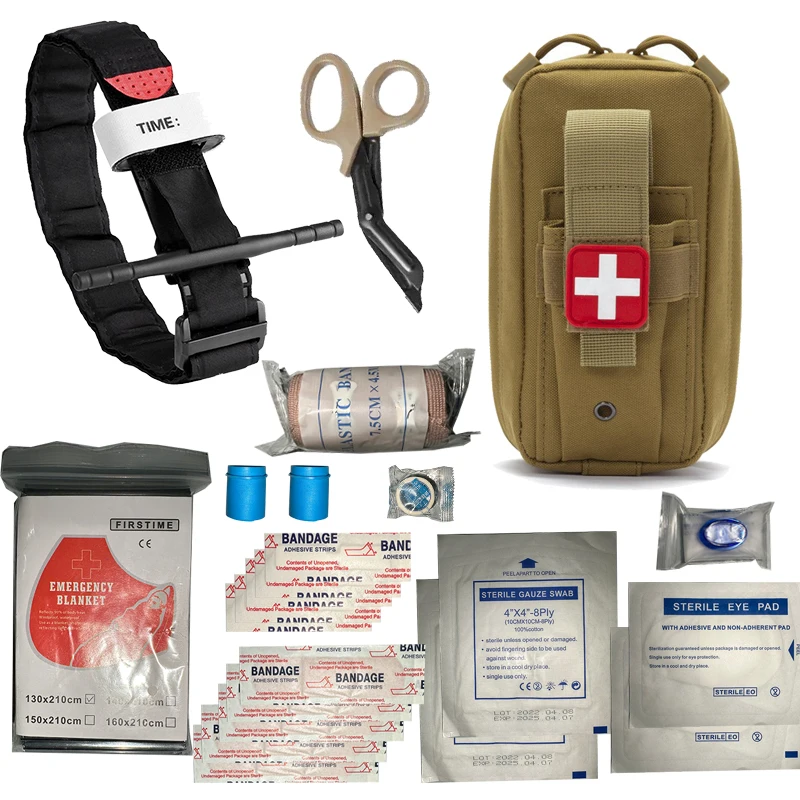 IFAK Kit bertahan hidup Trauma - First Aid Bag Kit ulasan dan harga