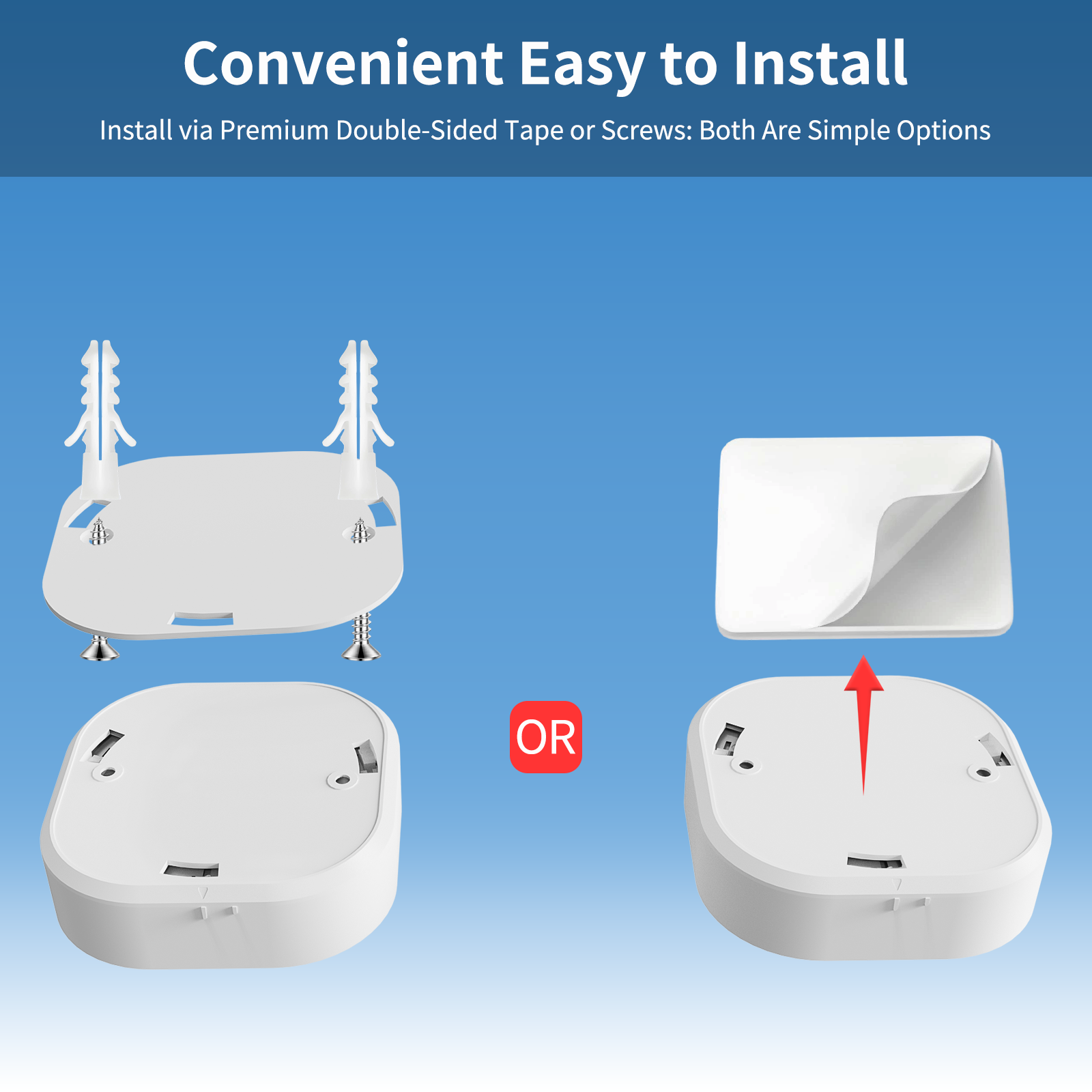 Detektor Asap WiFi Tuya 90dB d - Smoke Detector Interconnected ulasan dan harga