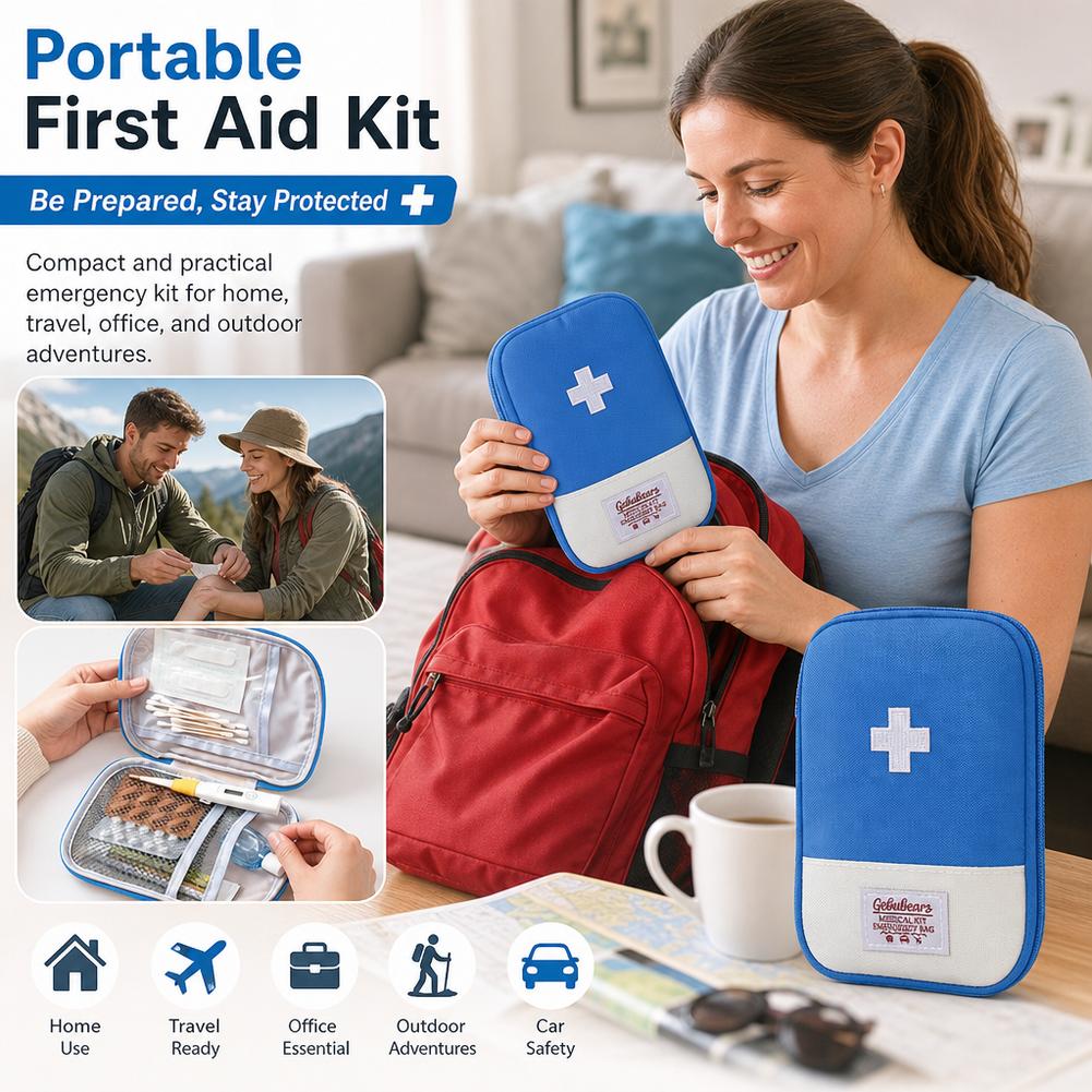 Tas P3K Portabel Berkapasitas  - First Aid Bag Kit ulasan dan harga